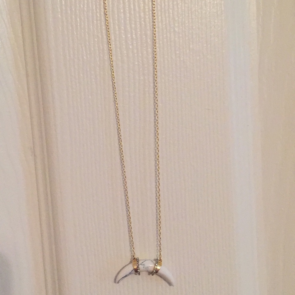 Stella & Dot bone necklace